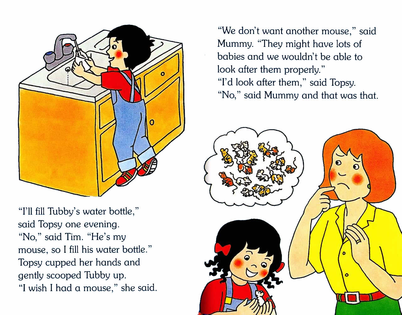 Ladybird - Topsy Tim Books - Look After Their Pets (04),绘本,绘本故事,绘本阅读,故事书,童书,图画书,课外阅读